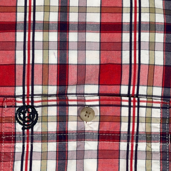 Wrangler George Strait Shirt Adult EXTRA LARGE Red Plaid Western Cowboy Music - Picture 6 of 10